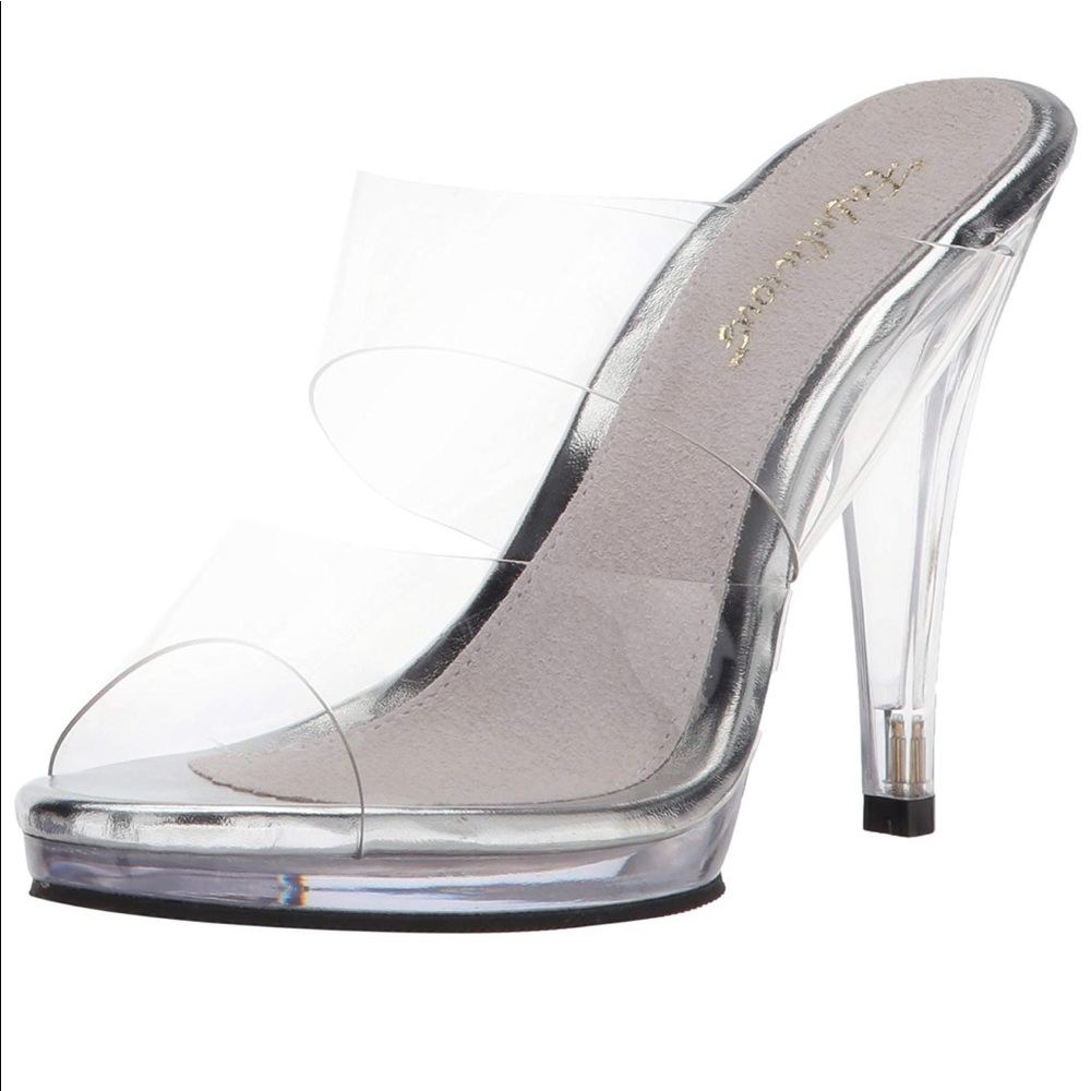 NPC IFBB Bikini Clear Competition Heels